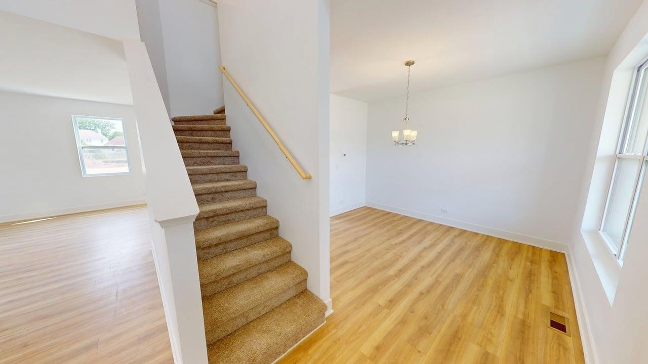 784 Cascade Place Marengo, IL 60152 - Photo 3 of 33 a view of entryway and hall with wooden floor