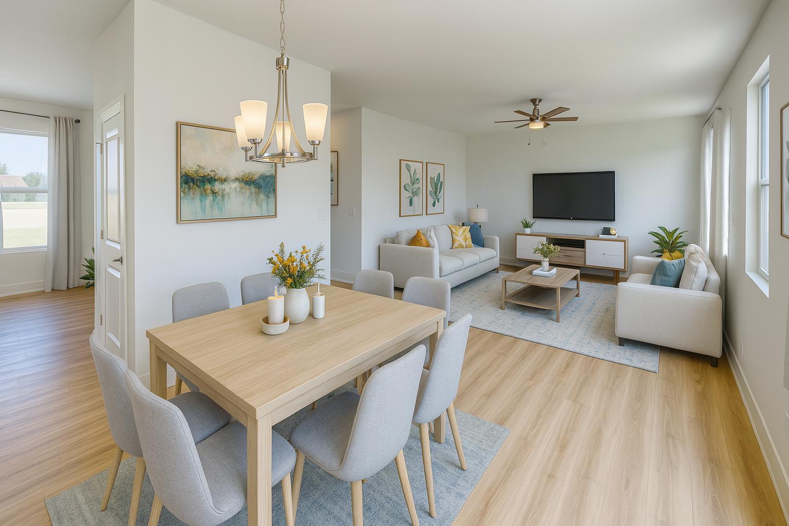 784 Cascade Place Marengo, IL 60152 - Photo 10 of 33 a living room with furniture and a flat screen tv