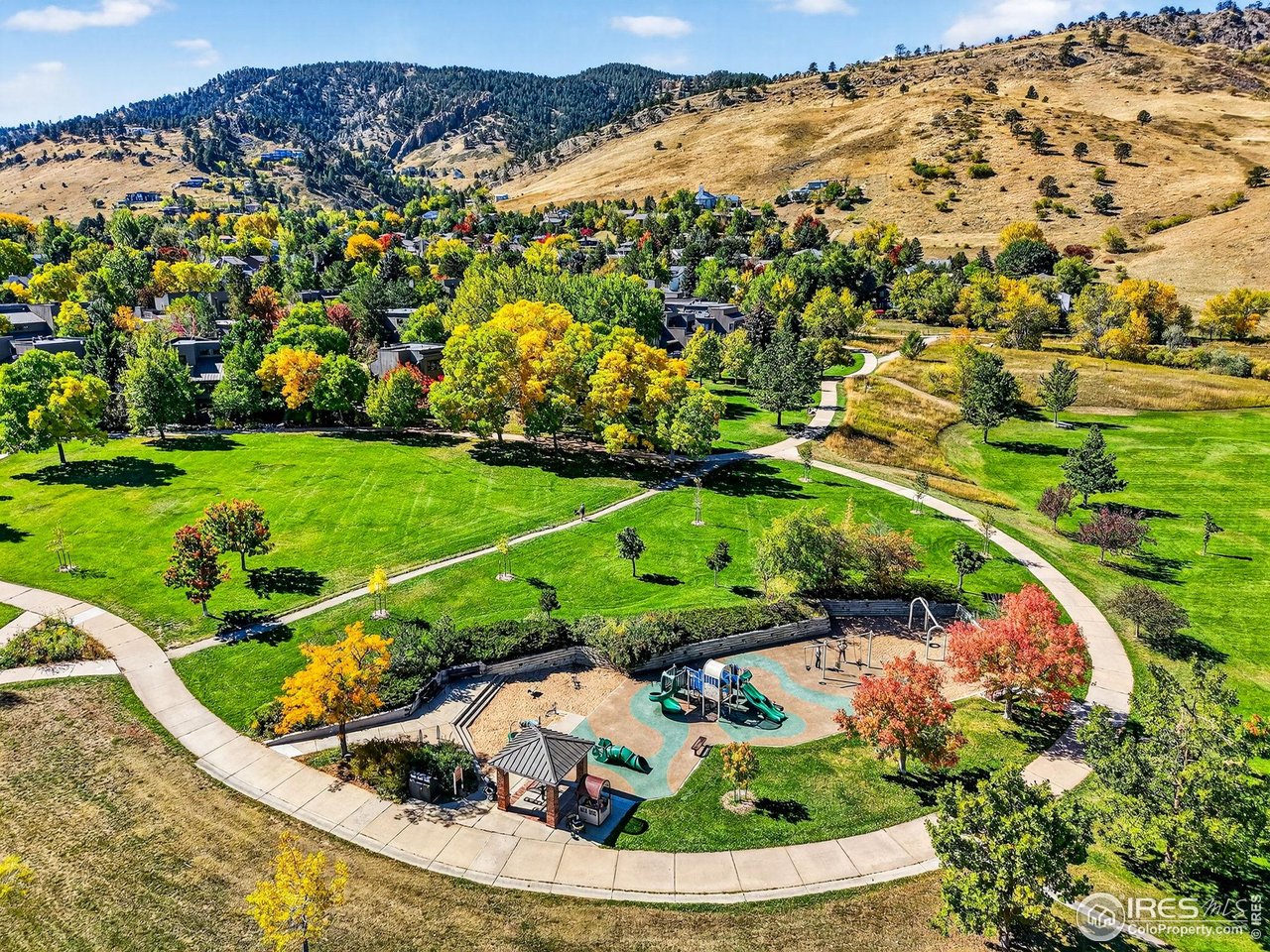 664 Quince Circle Boulder, CO 80304 - Photo 15 of 15 a view of a swimming pool with a garden