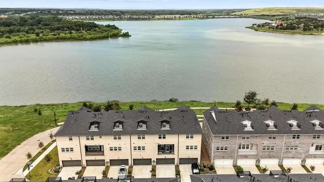 a view of a city with lake