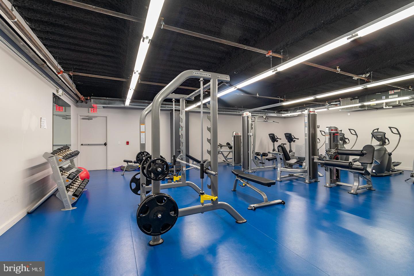 224 Church Street, Unit 215 Philadelphia, PA 19106 - Photo 11 of 15 a view of a room with gym equipment