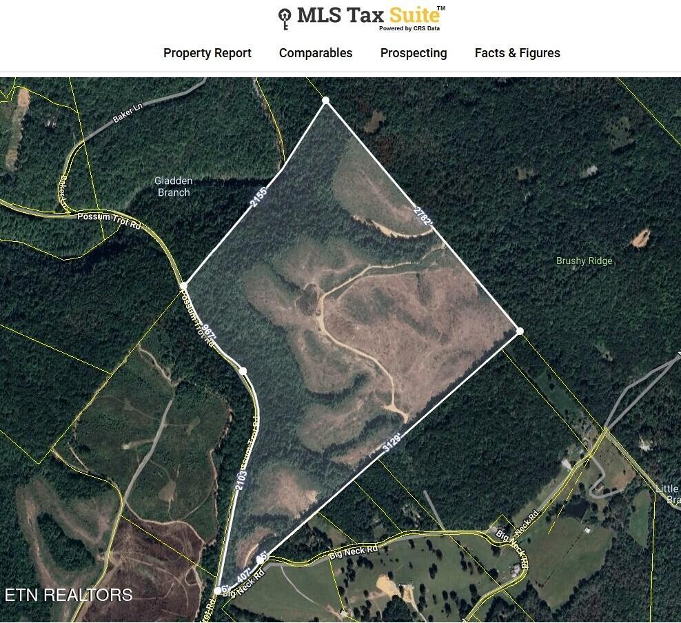 142.25 Acres Grandview, TN 37337 - Photo 20 of 30 AERIAL MAP