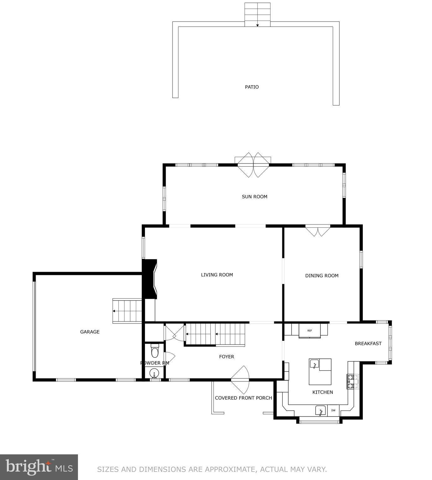 305 Overhill Road Baltimore, MD 21210 - Photo 87 of 90 First Floor Plan