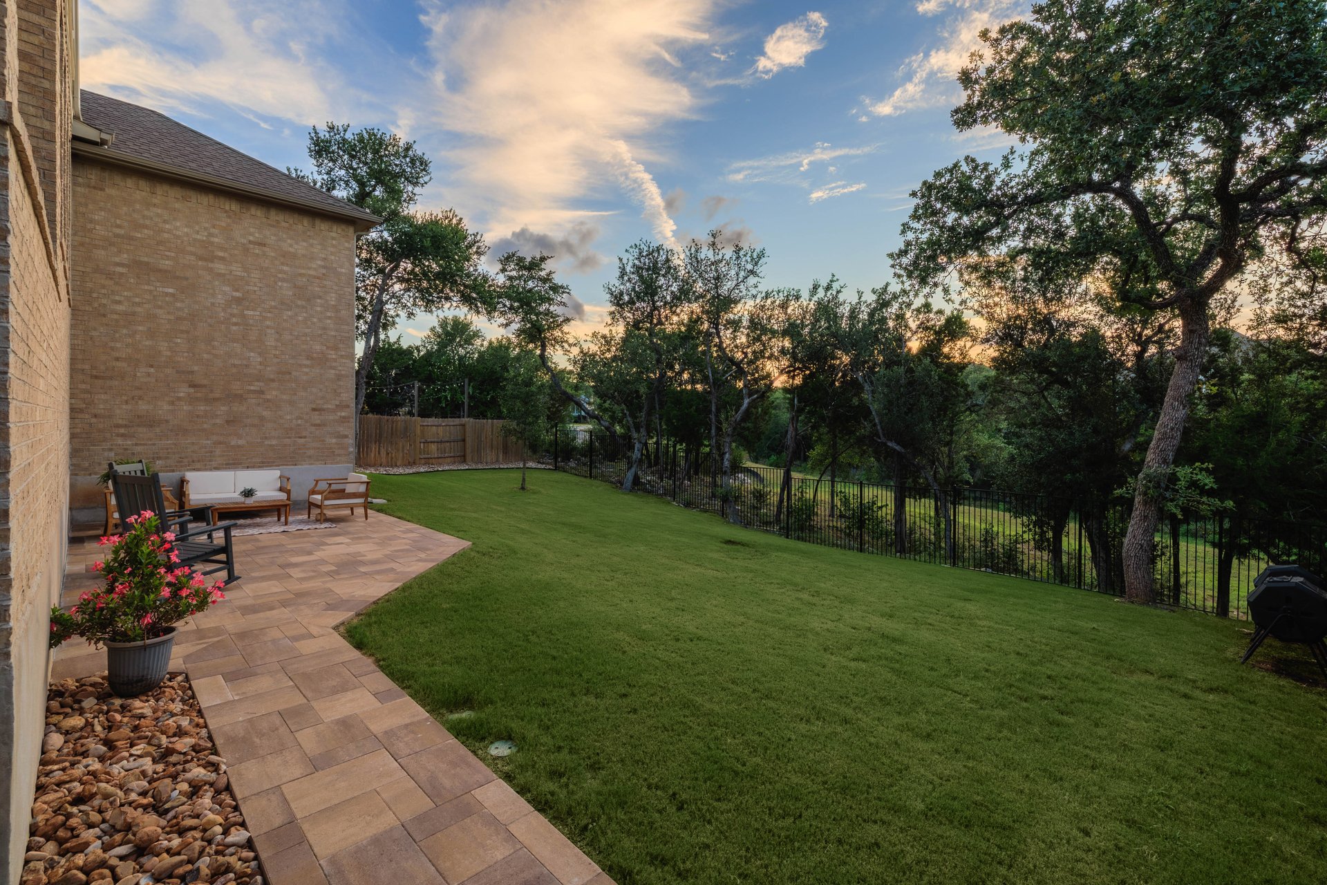 317 Autumn Oak Way Georgetown, TX 78628 - Photo 37 of 40 a view of a patio with a yard