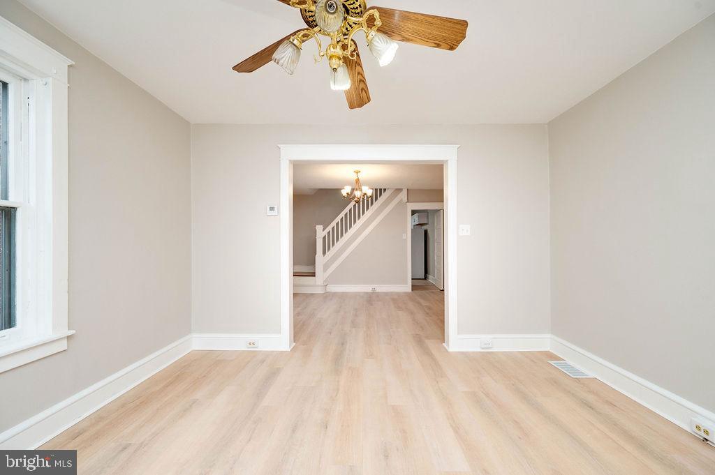 3523 Ridgeway Street Reading, PA 19605 - Photo 5 of 23 a view of empty room with wooden floor