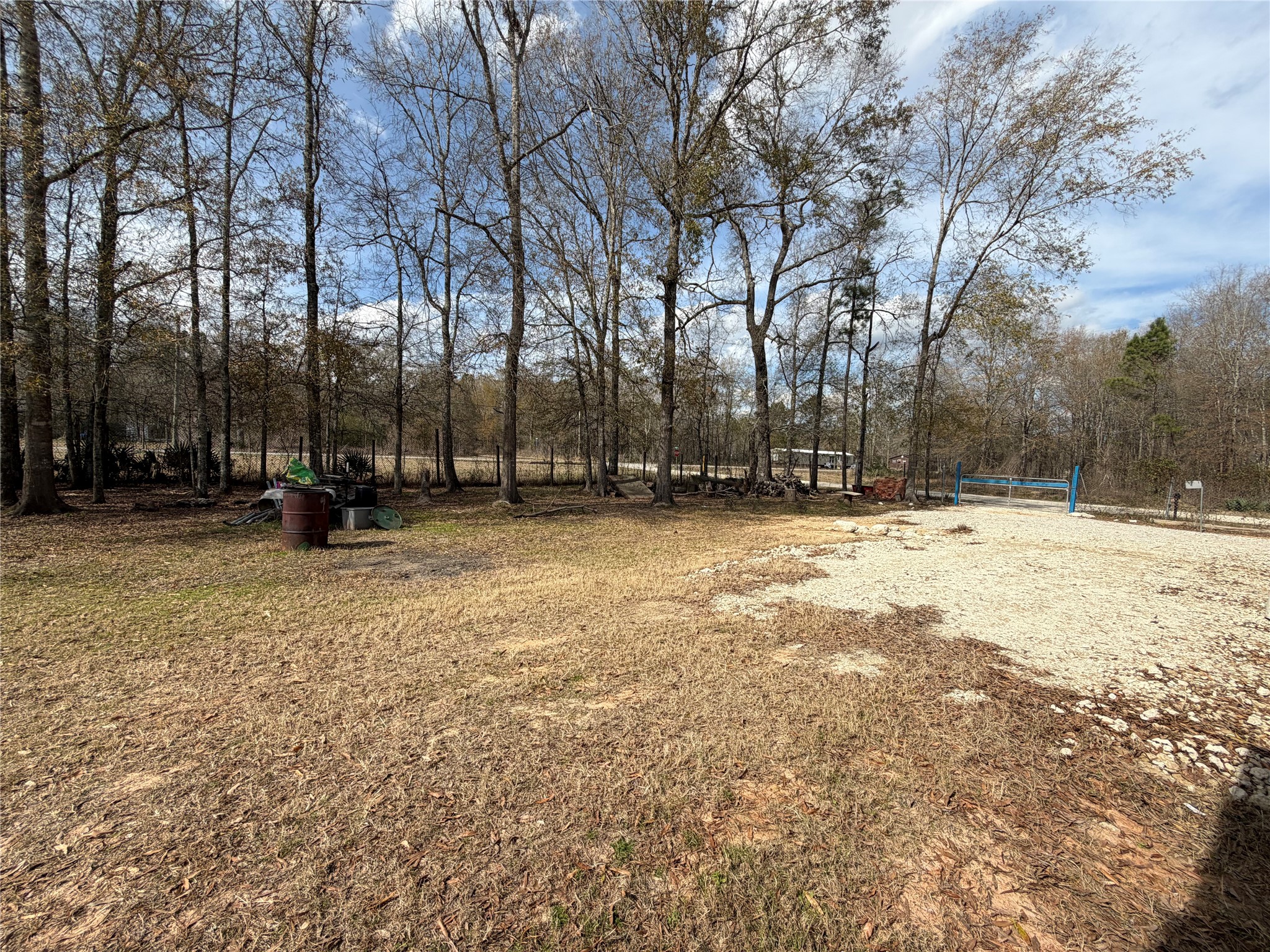 11 June Lane Shepherd, TX 77371 - Photo 30 of 33 a view of yard covered with snow in front of house