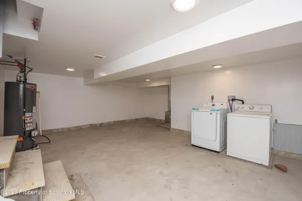 a view of a room with utility room