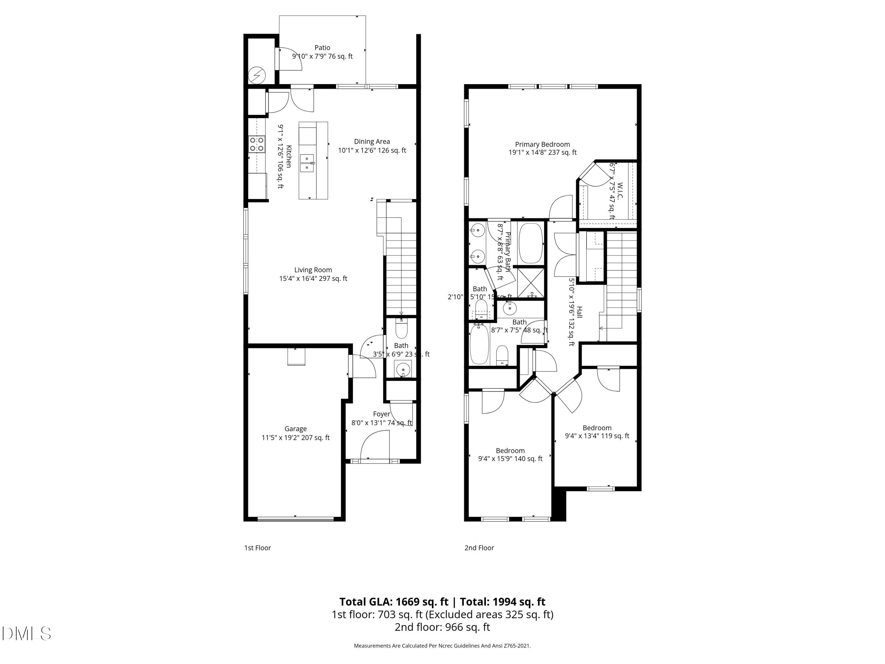 1044 Grand Ridge Drive Rolesville, NC 27571 - Photo 31 of 31 Floor Plans