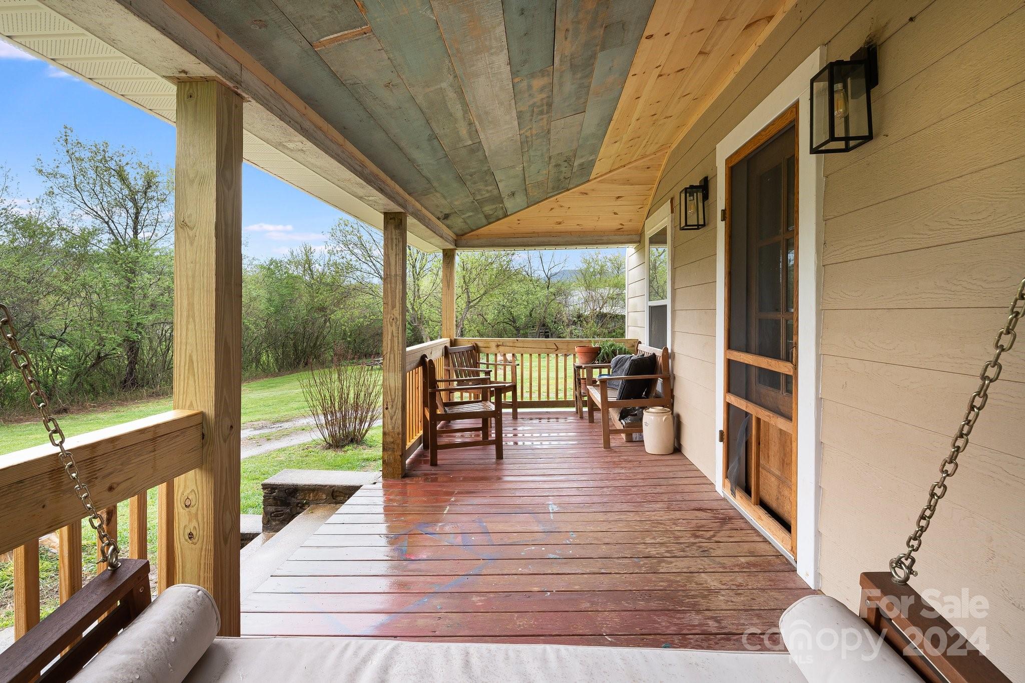 99 Cook Road Hot Springs, NC 28743 - Photo 7 of 26 a view of outdoor space with seating space