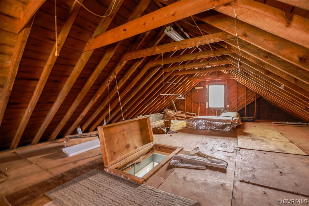 6706 Bethlehem Road Richmond, VA 23230 - Photo 16 of 27 The attic is a total wow factor! This space gives