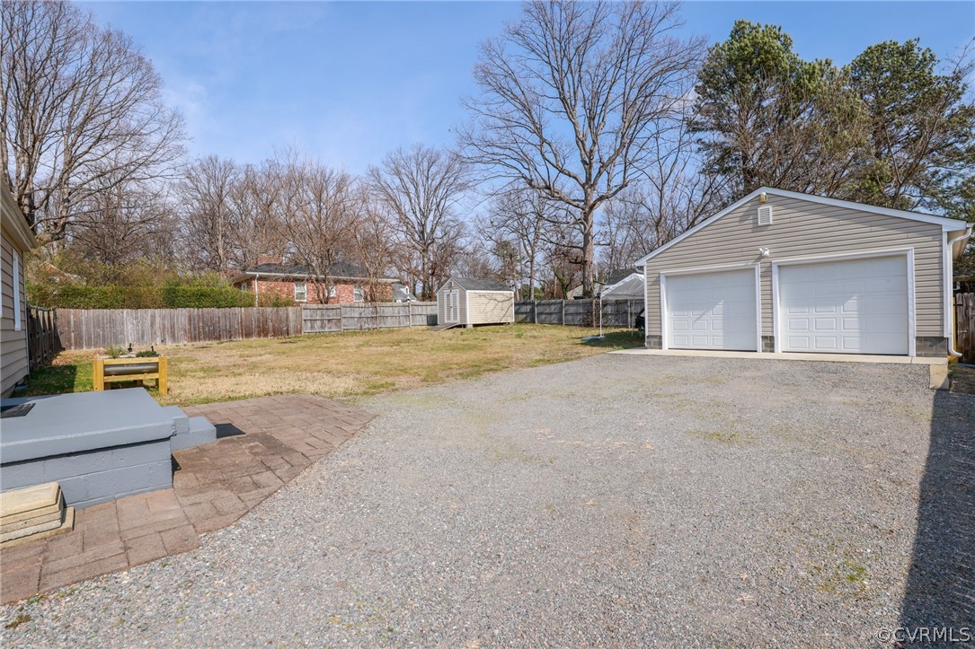 6706 Bethlehem Road Richmond, VA 23230 - Photo 17 of 27 View of the fully fenced in back yard.