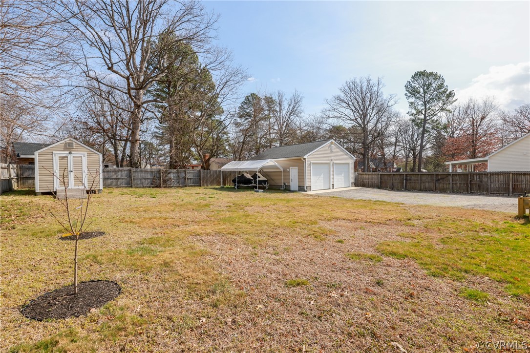 6706 Bethlehem Road Richmond, VA 23230 - Photo 25 of 27 Fruit trees, and tons of space, this back yard is