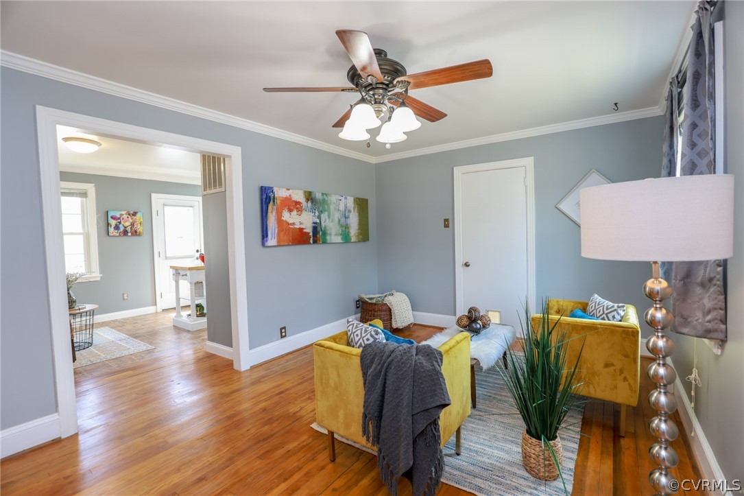 The view as you walk into your new home
