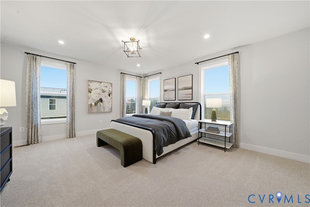 9881 Tuco Street, Unit B Glen Allen, VA 23059 - Photo 30 of 50 a bedroom with bed and window