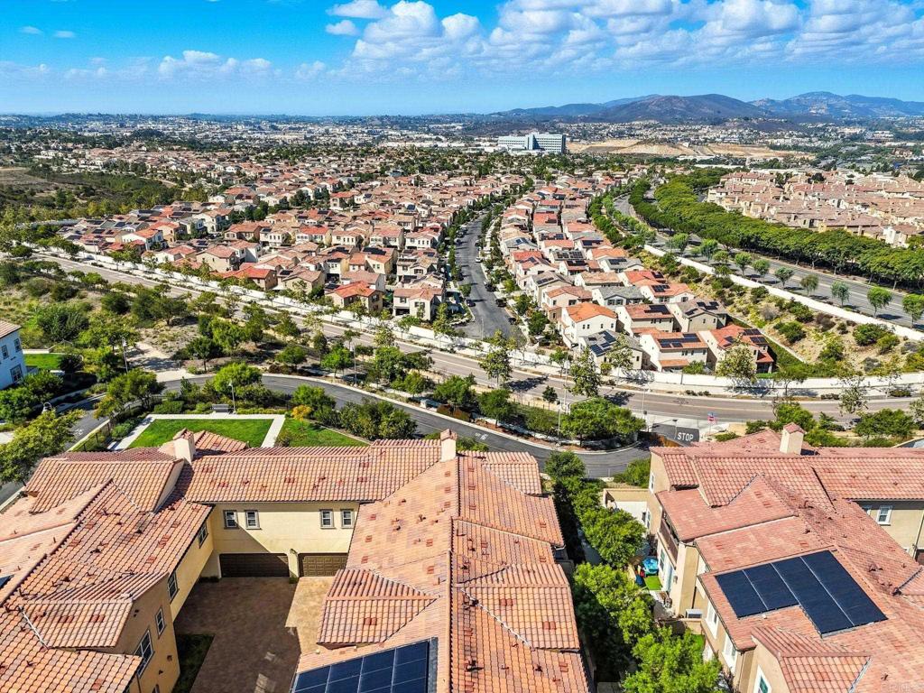 122 Diamante Road San Marcos, CA 92078 - Photo 28 of 36 an aerial view of residential houses with outdoor space
