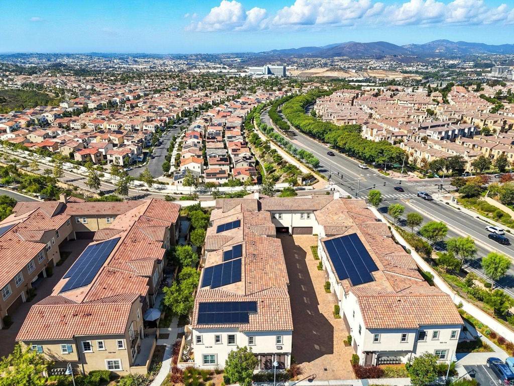 122 Diamante Road San Marcos, CA 92078 - Photo 29 of 36 an aerial view of residential houses with outdoor space