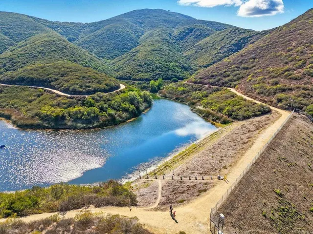 a view of a house with a mountain