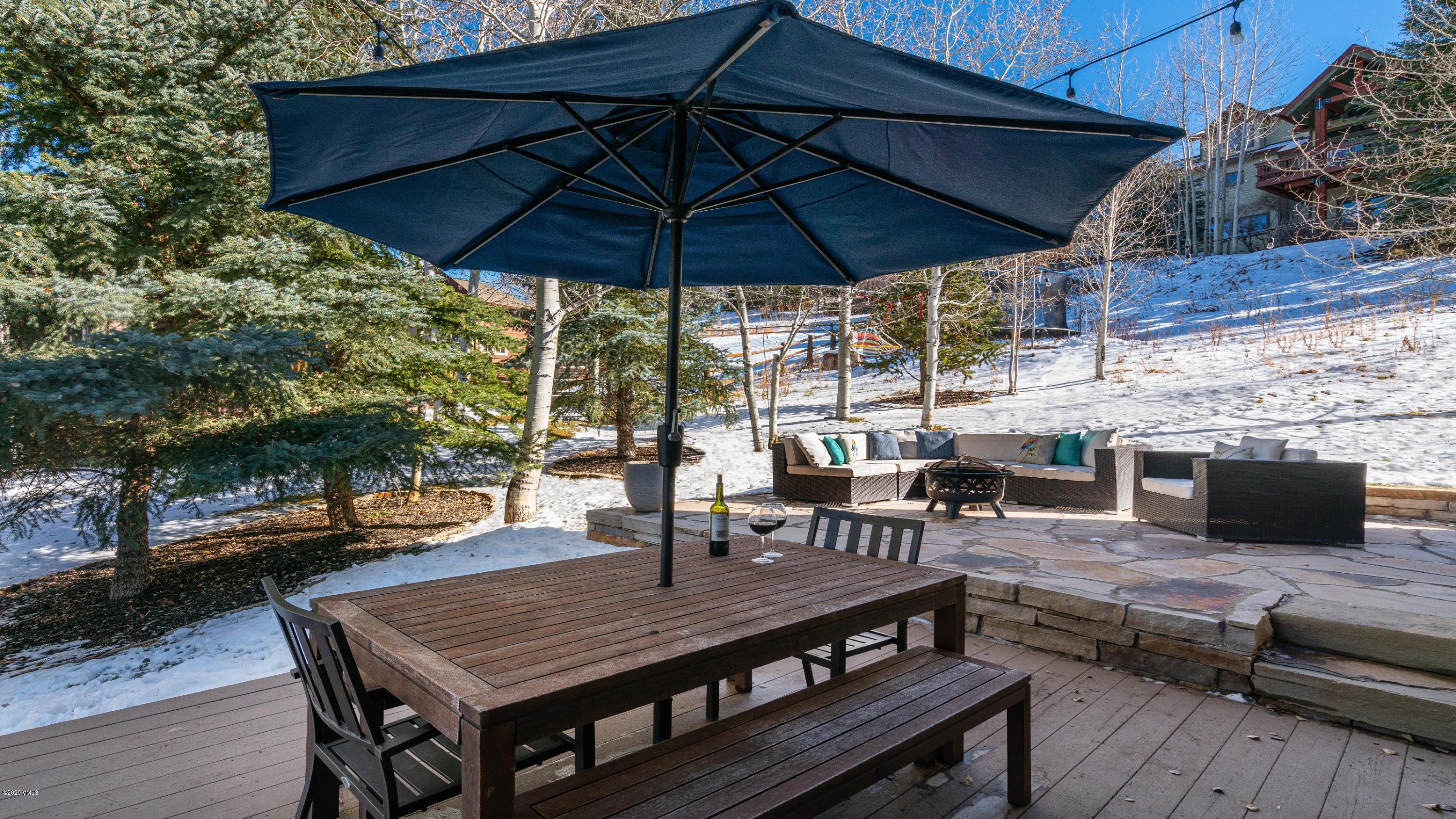 52 Andover Trail Edwards, CO 81632 - Photo 14 of 33 an outdoor space with furniture and umbrella