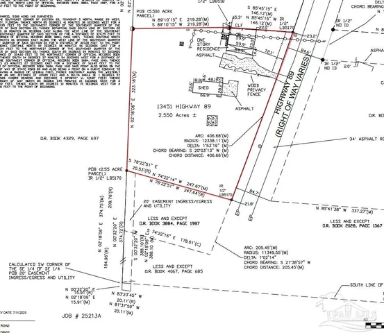 $217,450 | 13451 Highway 89, Jay, FL 32565