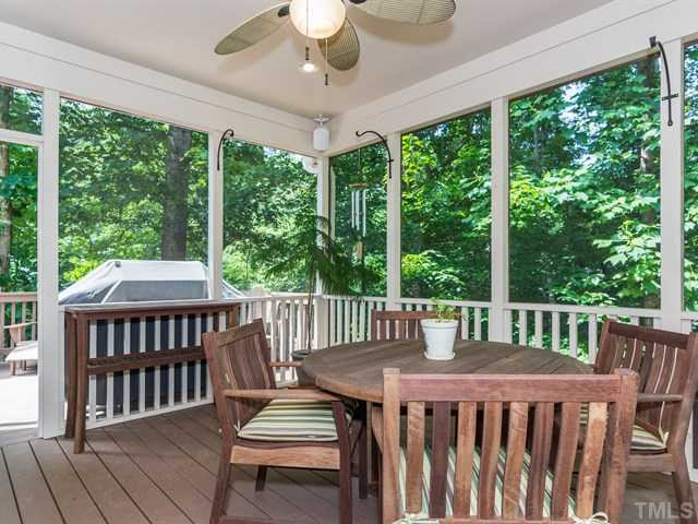 1005 Coram Fields Road Wake Forest, NC 27587 - Photo 22 of 25 Screened in Porch