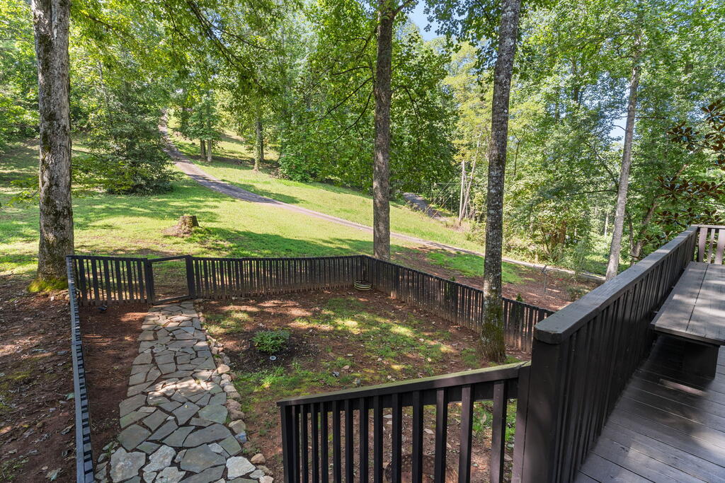 2390 Rainbow Ridge Road Hiawassee, GA 30546 - Photo 17 of 48 Stairs from deck