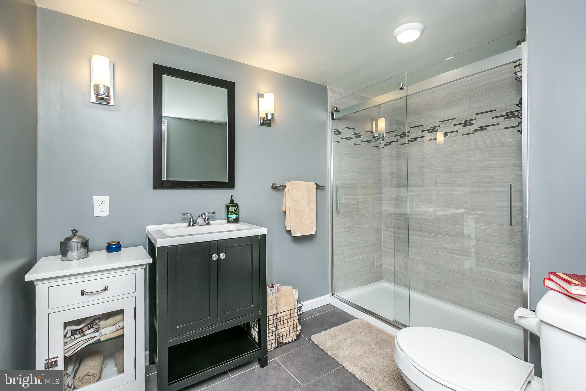 317 Tunbridge Road Baltimore, MD 21212 - Photo 28 of 42 The lower level bathroom is awesome.