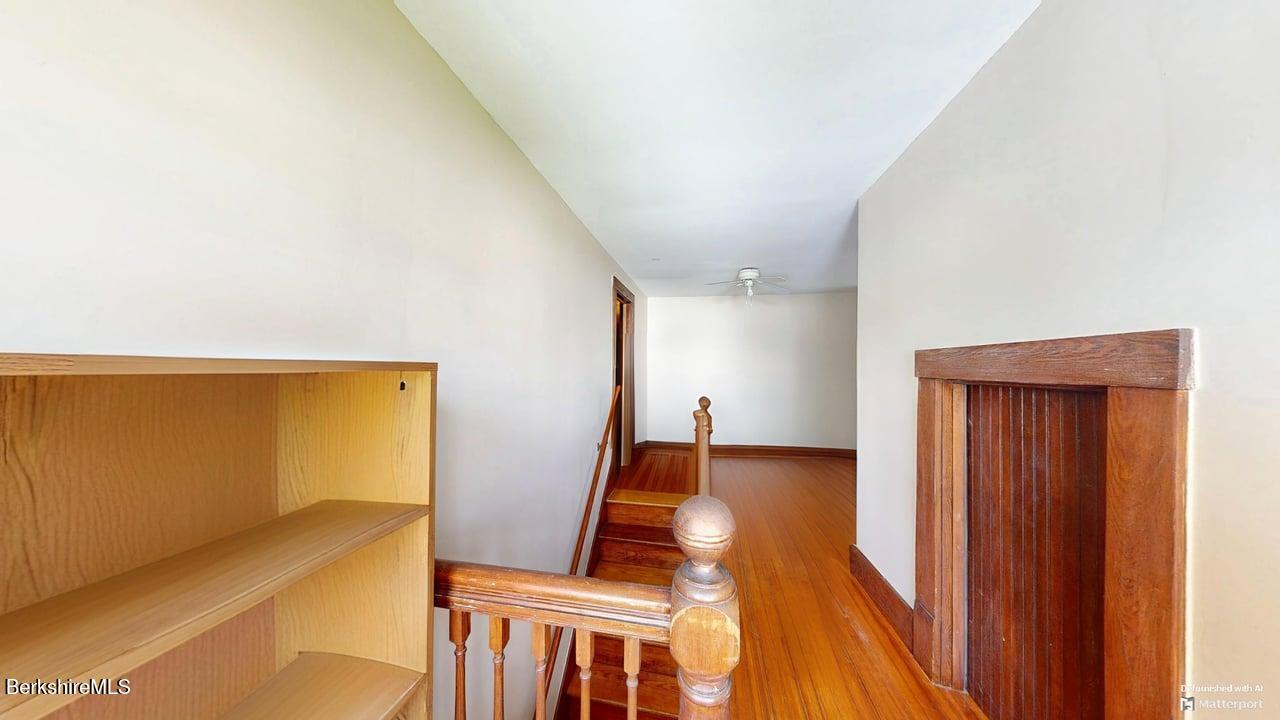 28 Upton Street Adams, MA 01220 - Photo 14 of 29 a view of an entryway with wooden floor