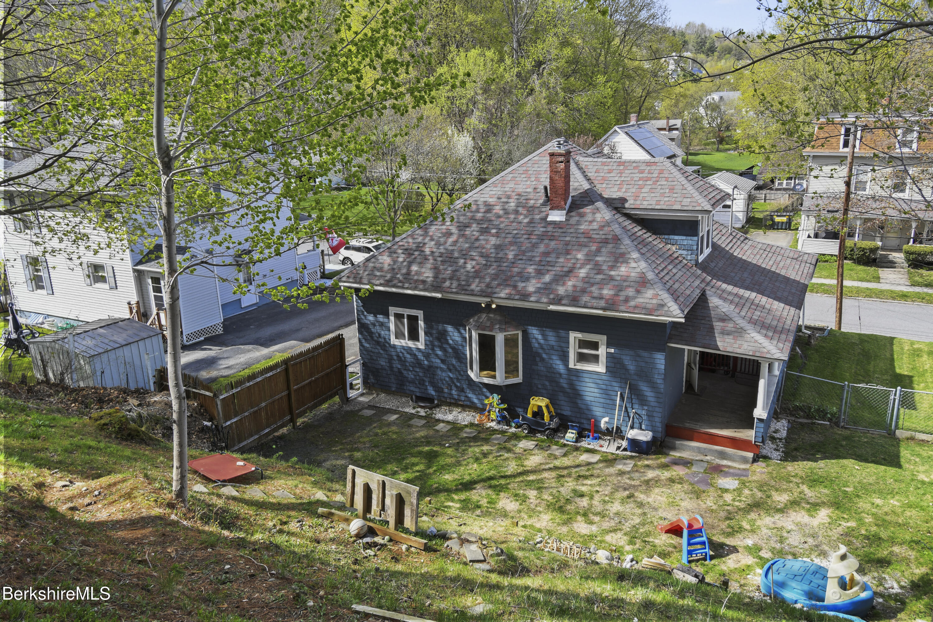28 Upton Street Adams, MA 01220 - Photo 28 of 29 front view of house with a yard