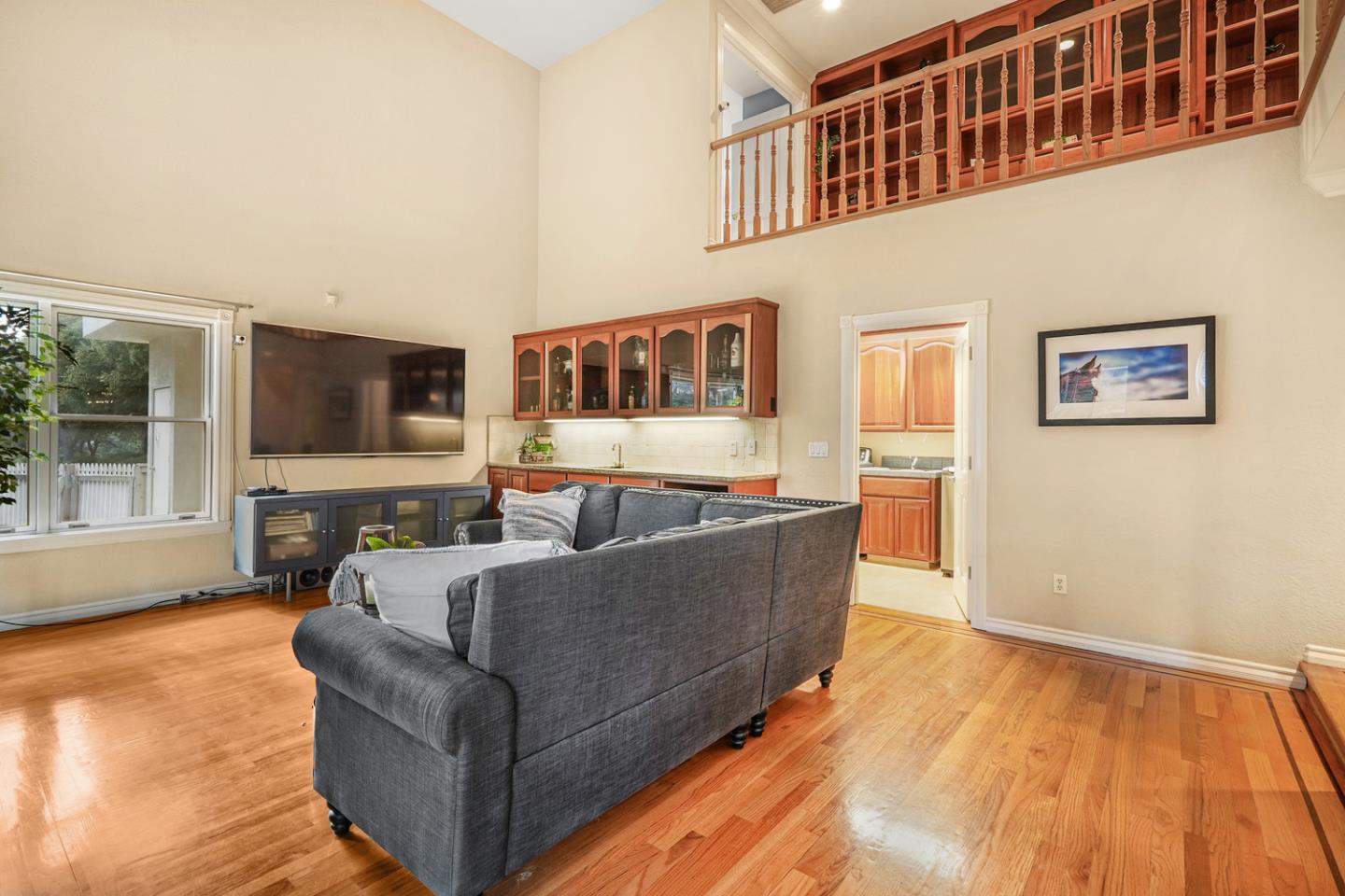 1245 Day Road Gilroy, CA 95020 - Photo 20 of 55 a living room with furniture and a flat screen tv