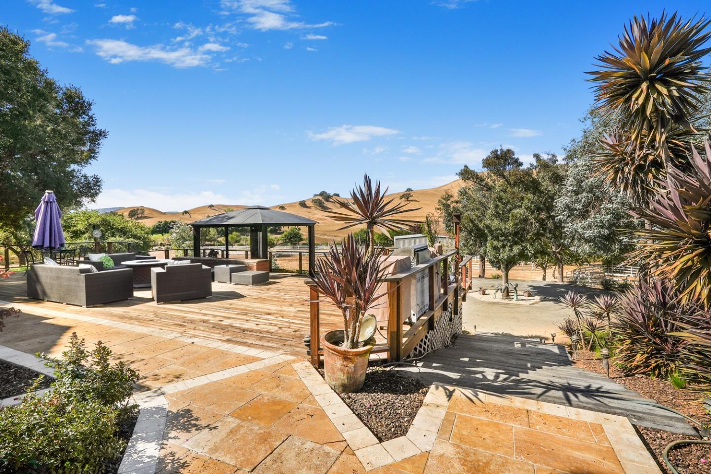 1245 Day Road Gilroy, CA 95020 - Photo 8 of 55 a view of a swimming pool with a patio and a yard