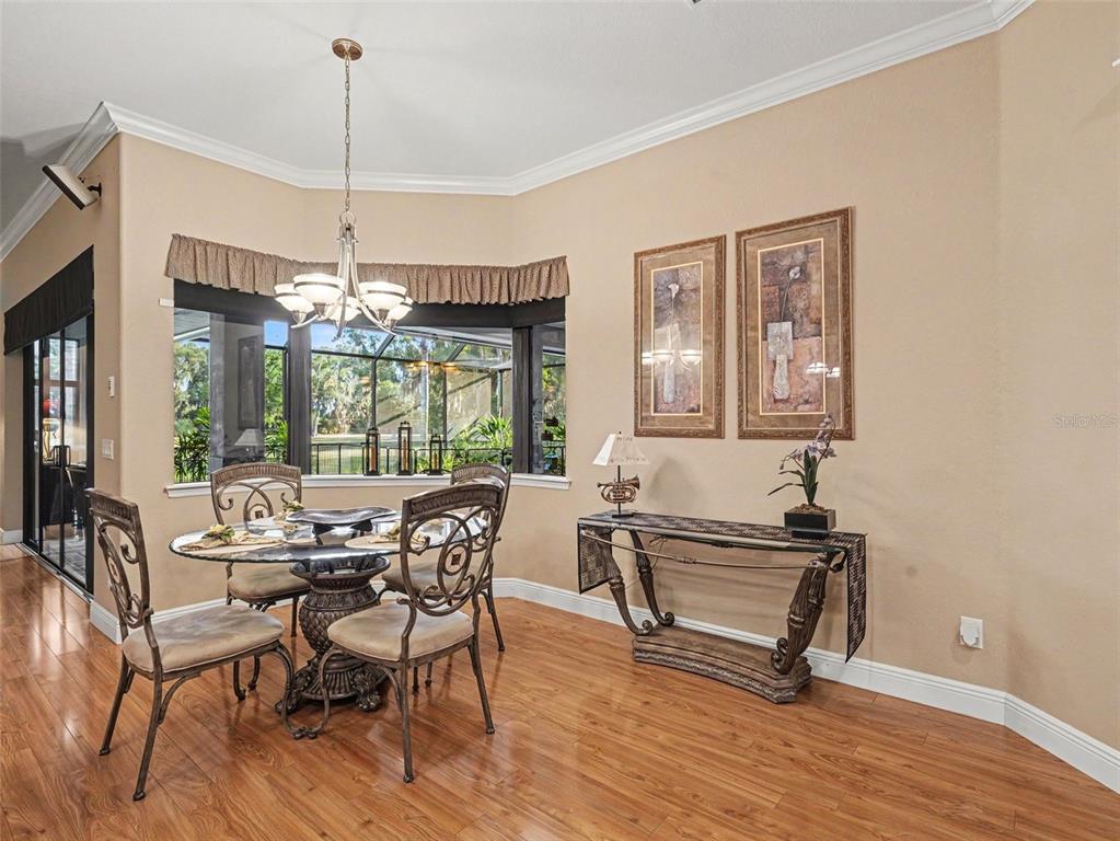 339 Corbett Road Lithia, FL 33547 - Photo 17 of 38 a view of a dining room with furniture window and outside view