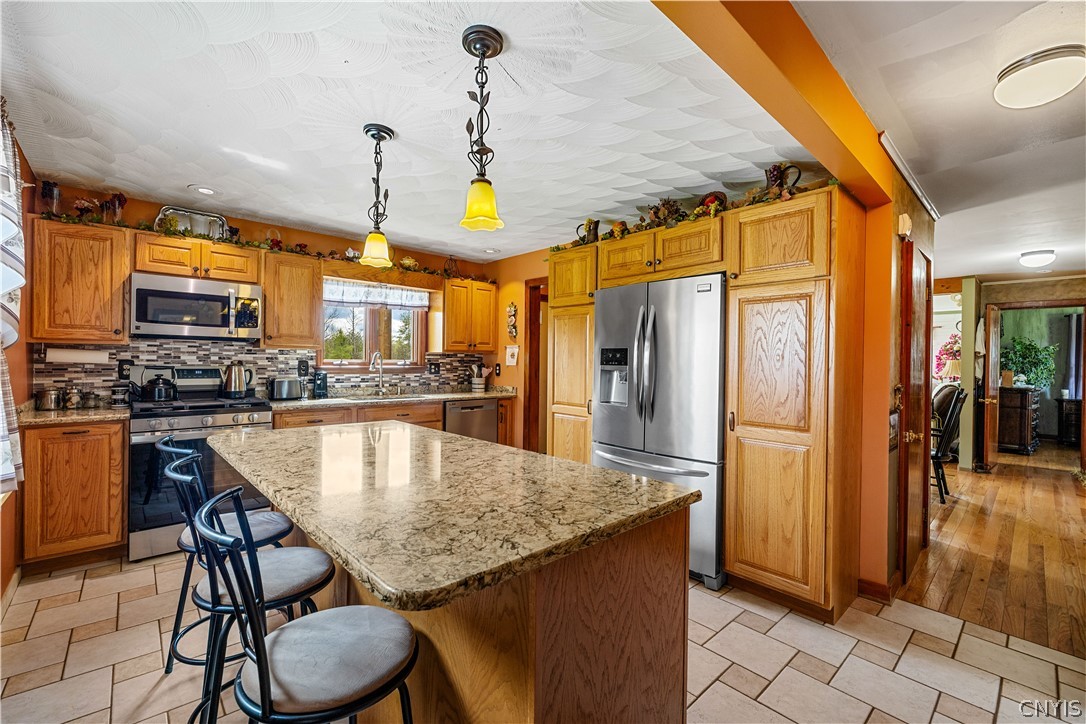 107 Millers Mills Road Columbia, NY 13491 - Photo 10 of 43 Kitchen center island