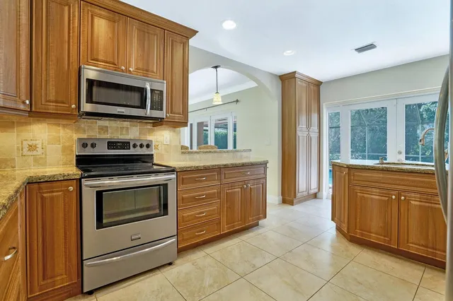 a view of small space with racks on the wall