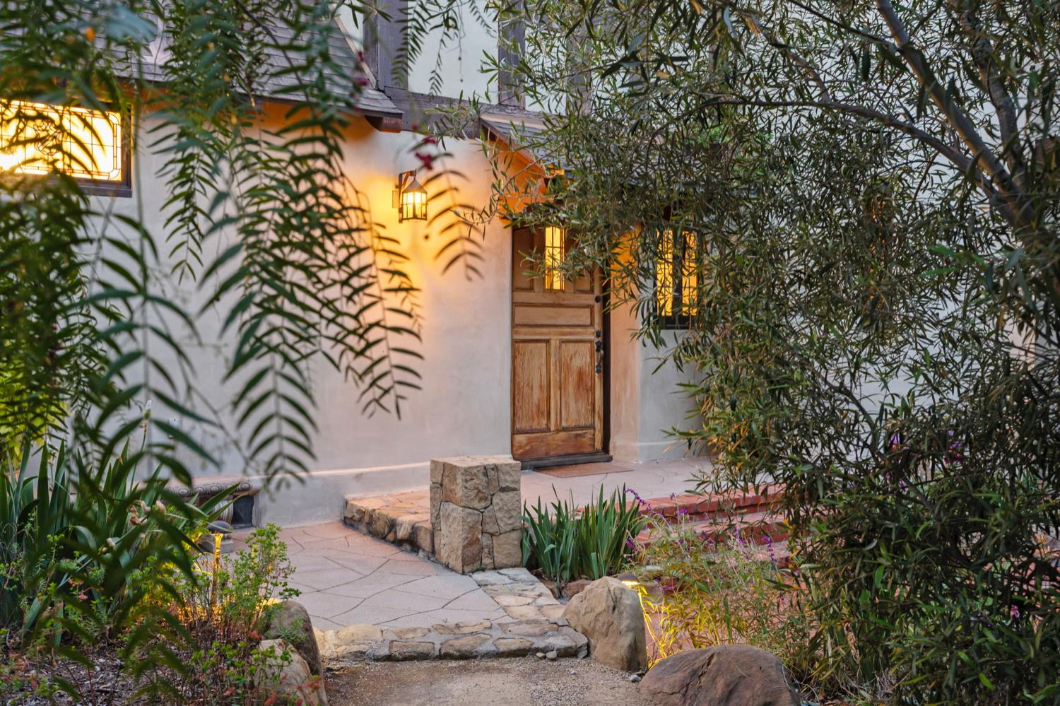 520 Foothill Road Ojai, CA 93023 - Photo 44 of 45 a building with trees in front of it