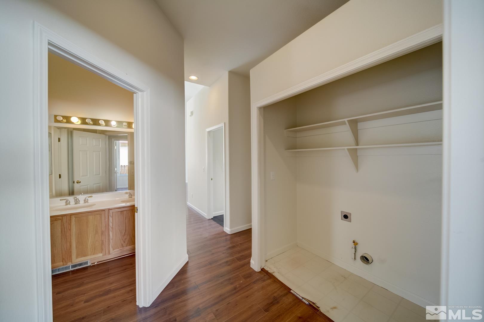 7560 Michaela Drive Reno, NV 89511 - Photo 20 of 32 a view of a bathroom with wooden floor