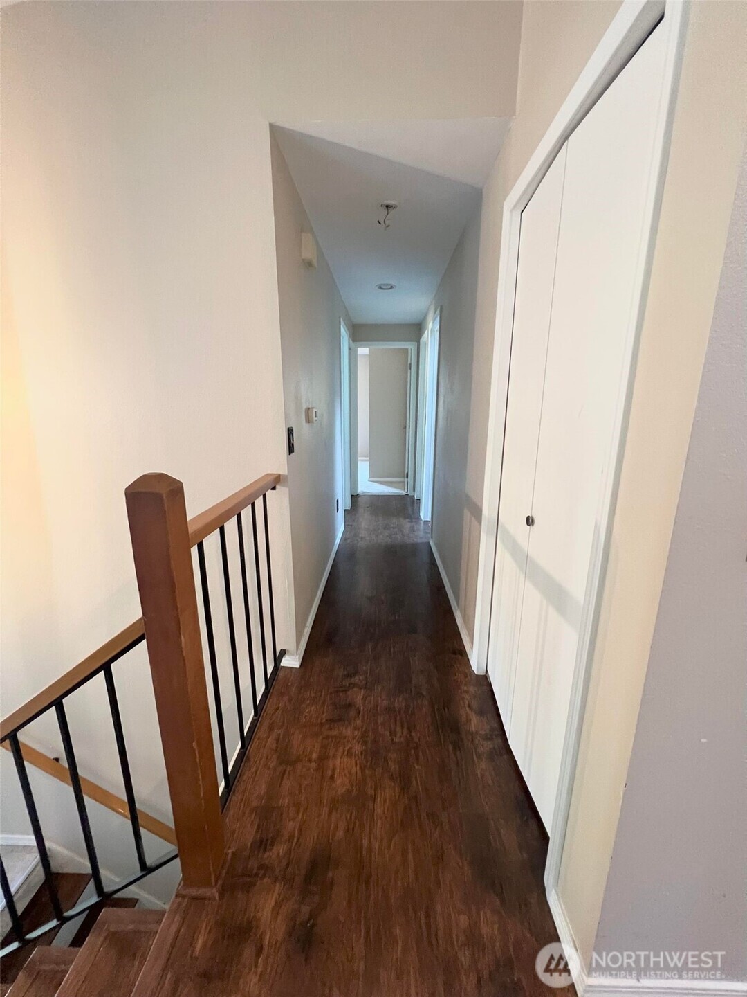 156 South 358th Street Federal Way, WA 98003 - Photo 20 of 35 a view of a hallway with wooden floor