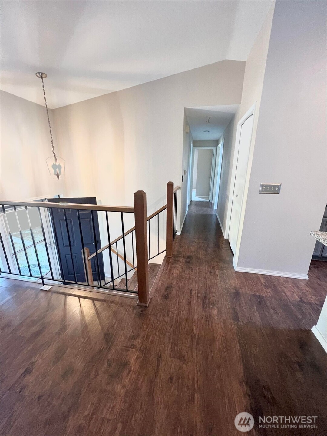 156 South 358th Street Federal Way, WA 98003 - Photo 32 of 35 a view of a hallway with wooden floor