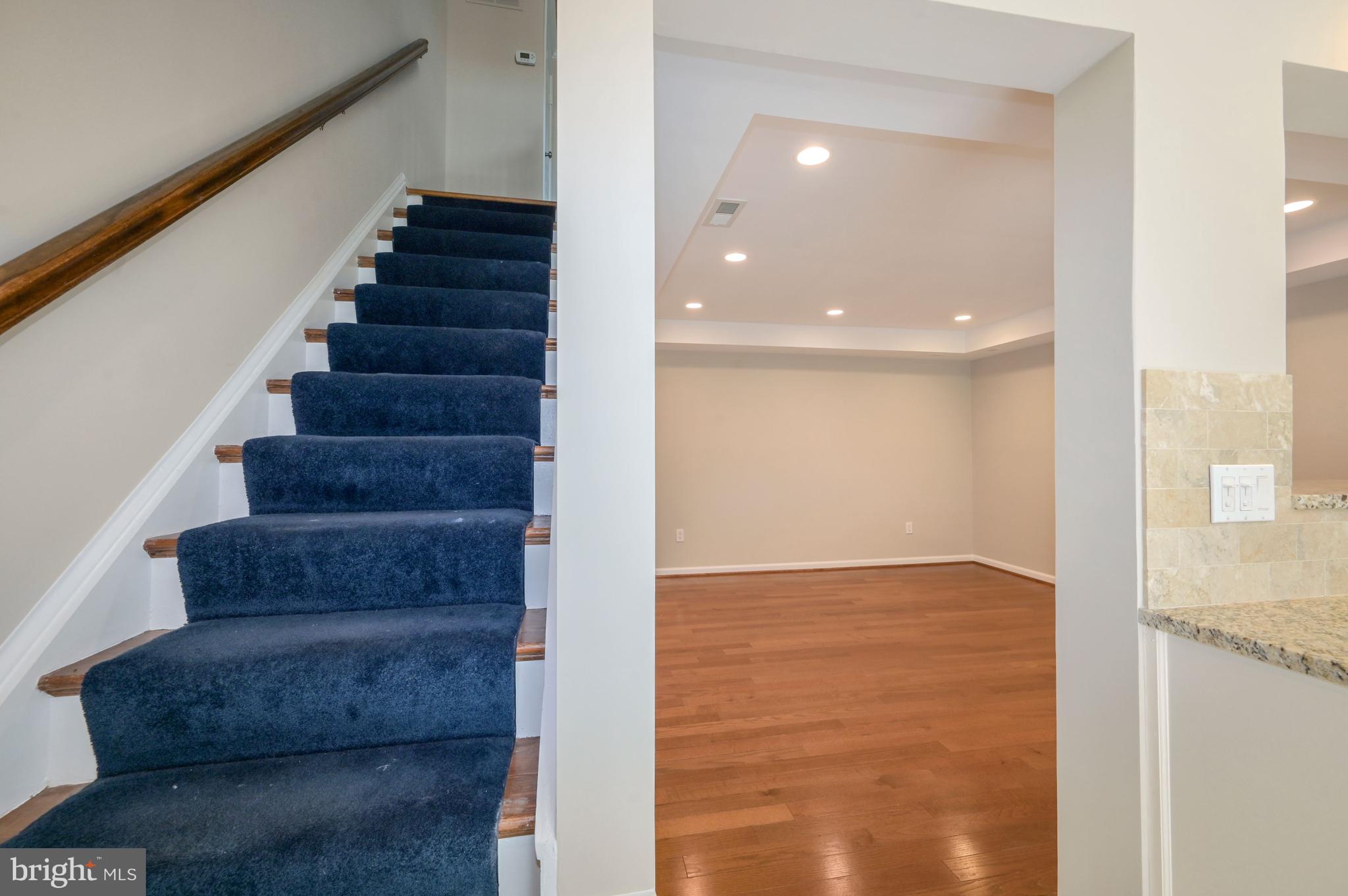 8024 Quarry Ridge Way, Unit 1B Bethesda, MD 20817 - Photo 13 of 16 Stair leading to the 2nd floor