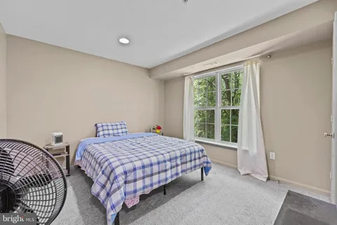 a view of balcony with wooden floor