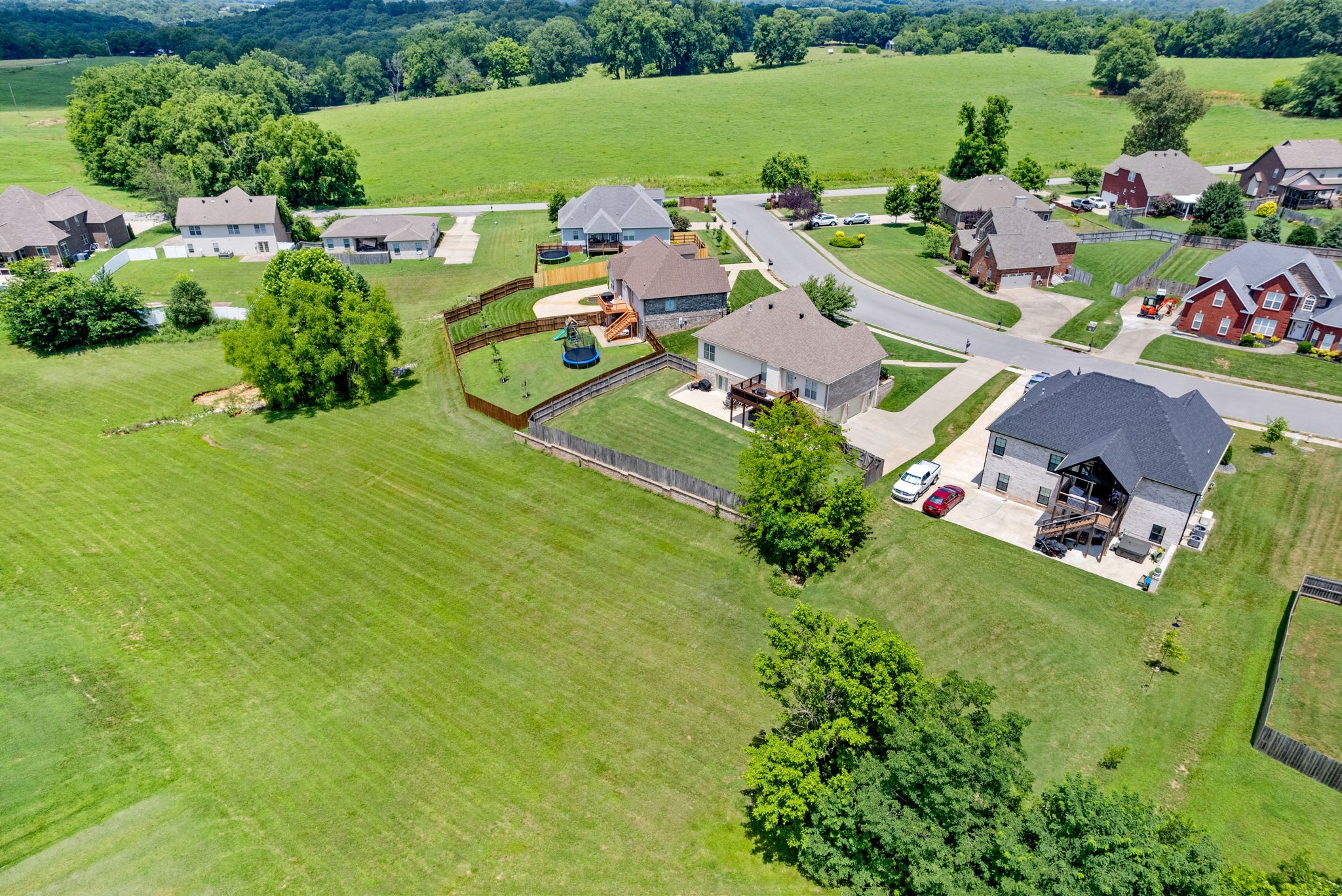 1192 Wicke Road Adams, TN 37010 - Photo 10 of 45 an aerial view of a house with a garden
