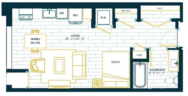 $1,484 | 650 Portland Avenue South, Unit 734, Minneapolis, MN 55415