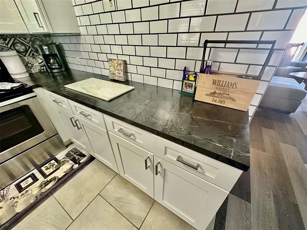 5207 Turquoise Lane, Unit 202 New Port Richey, FL 34652 - Photo 7 of 26 a view of a kitchen counter space