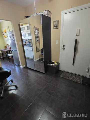 a car parked in front of a building