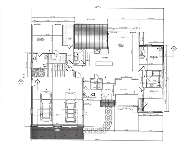 a white building with glass windows