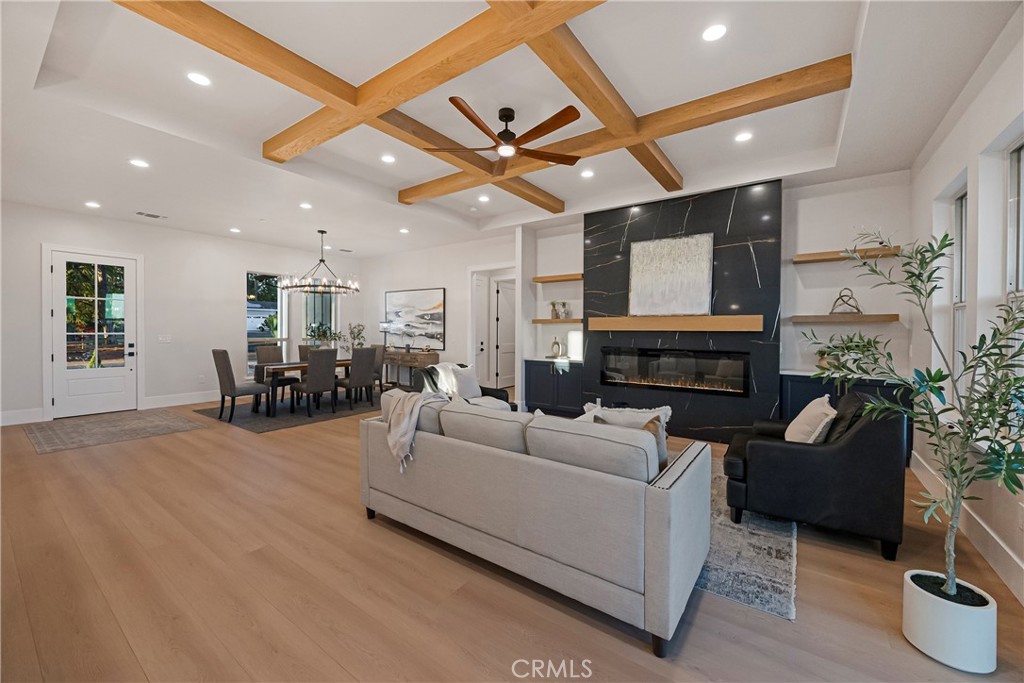 500 Sunset Drive Paradise, CA 95969 - Photo 11 of 43 a living room with furniture and a fireplace