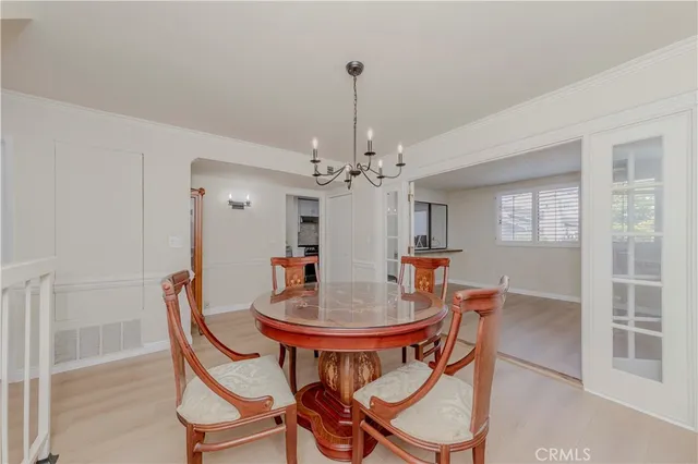 wooden floor in an empty room