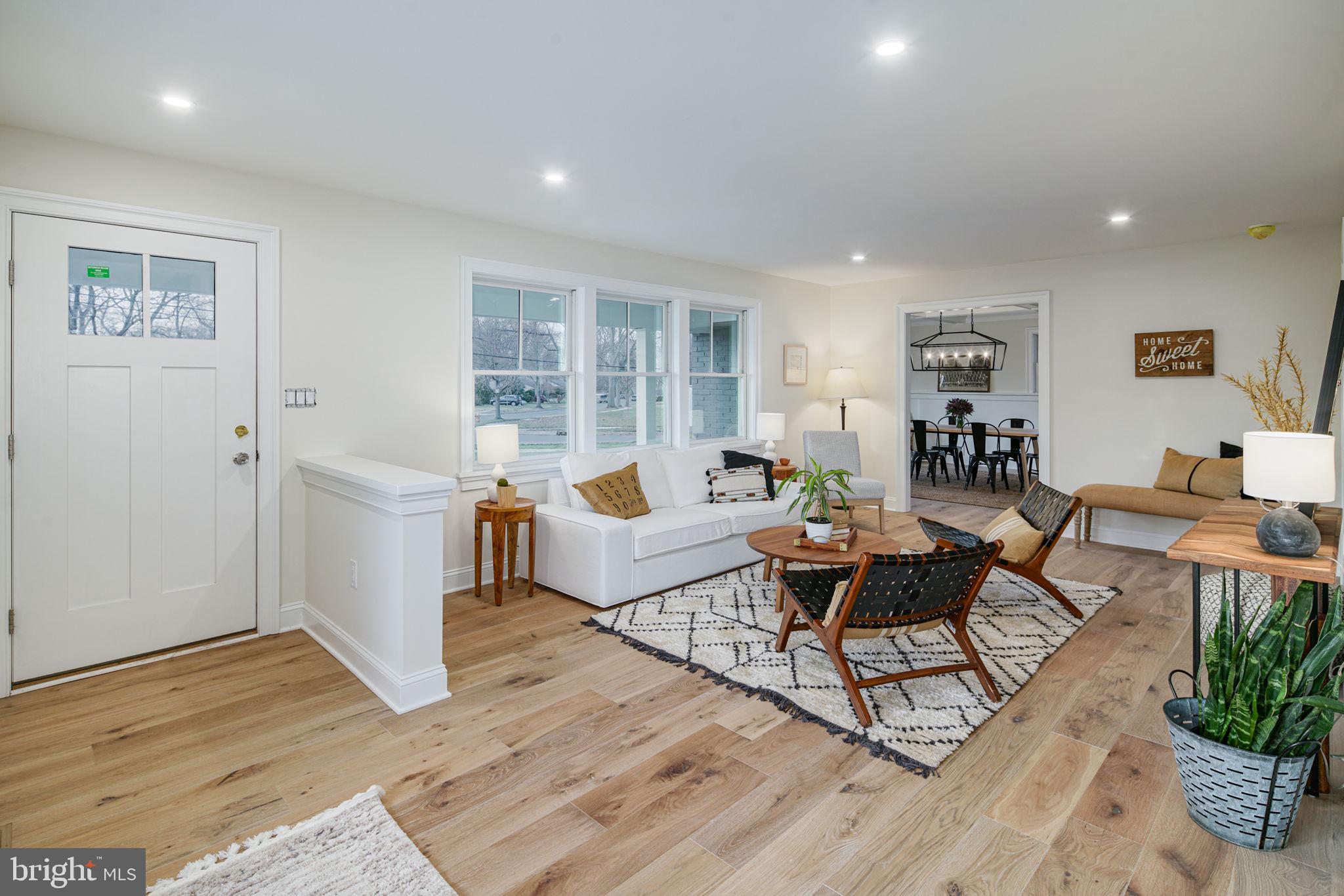 745 Cedar Avenue Haddonfield, NJ 08033 - Photo 8 of 55 a living room with furniture and a wooden floor
