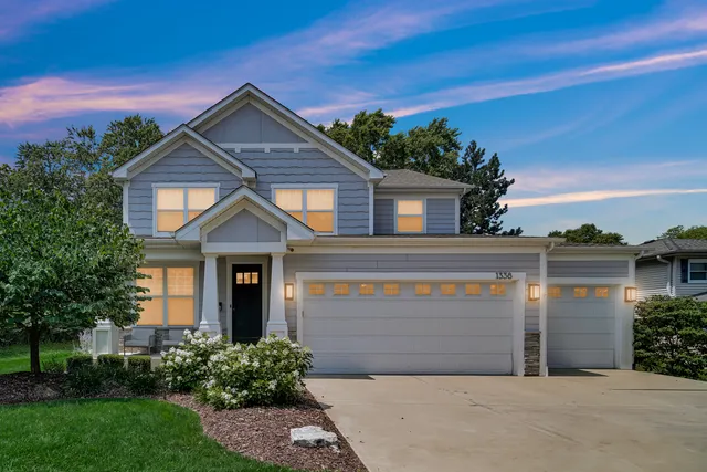 front view of house with a yard