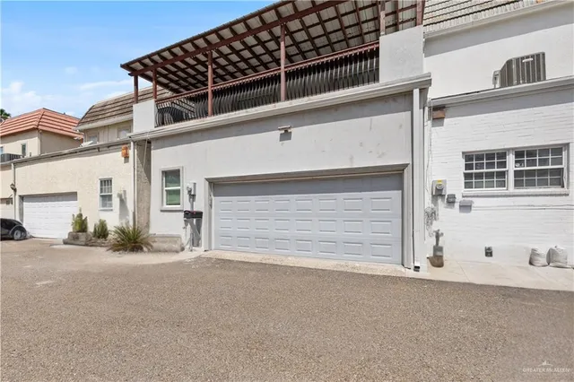 front view of a house with a outdoor space