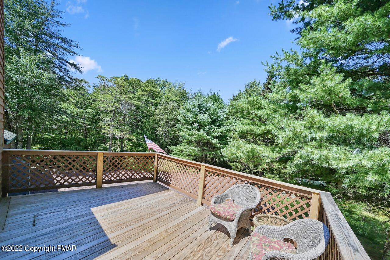 134 Moseywood Road Lake Harmony, PA 18624 - Photo 49 of 70 a view of balcony with furniture